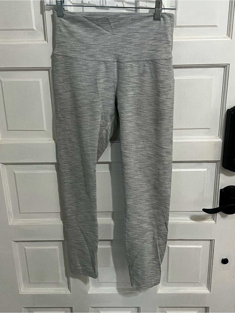 lululemon athletica Light Gray Heathered Leggings